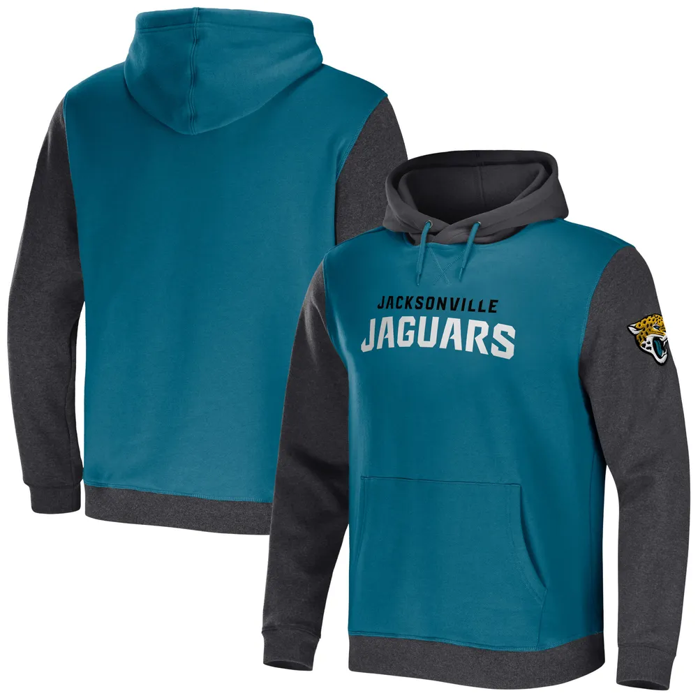 Men's Nike Black Jacksonville Jaguars Color Block Fleece