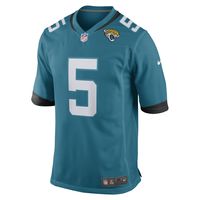 Men's Nike Andre Cisco Teal Jacksonville Jaguars Game Player Jersey