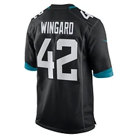 Men's Nike Andrew Wingard Black Jacksonville Jaguars Alternate Game Jersey