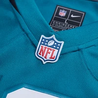 Maillot de match Nike Ben Bartch pour hommes, sarcelle, Jacksonville Jaguars