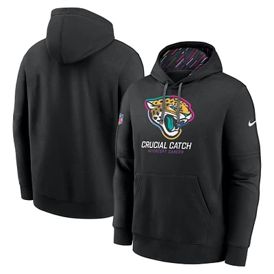 Sweat à capuche Nike Jacksonville Jaguars NFL Crucial Catch Club 2024 pour homme, noir