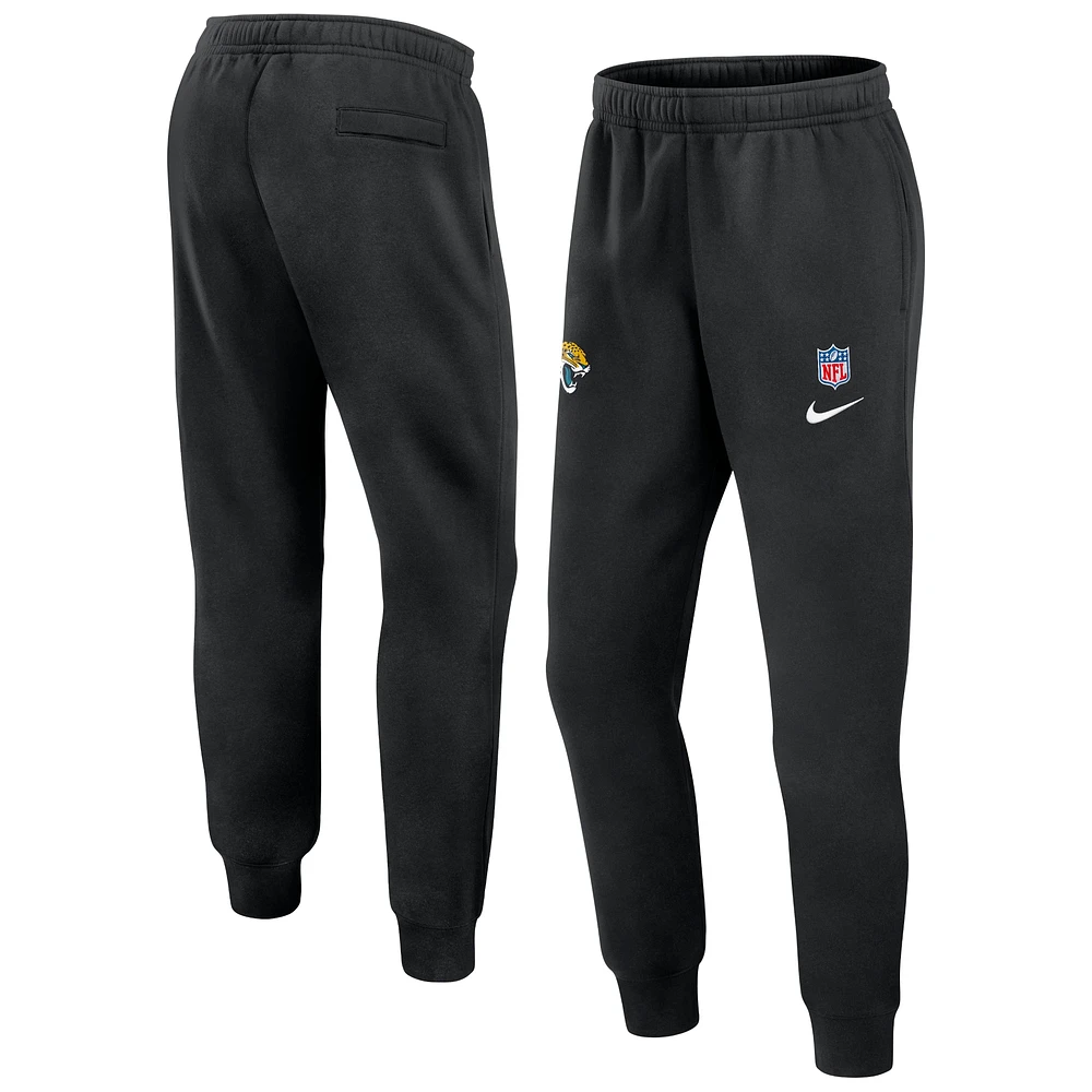 Men's Nike Black Jacksonville Jaguars 2024 Sideline Club Pants