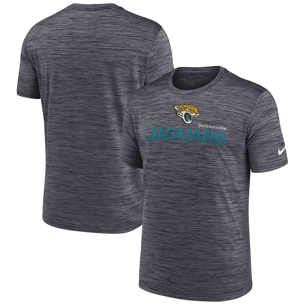 T-shirt Nike Jacksonville Jaguars Blitz Velocity Modern Performance pour homme, noir