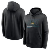 Men's Nike Black Jacksonville Jaguars City Code Club Fleece Pullover Hoodie