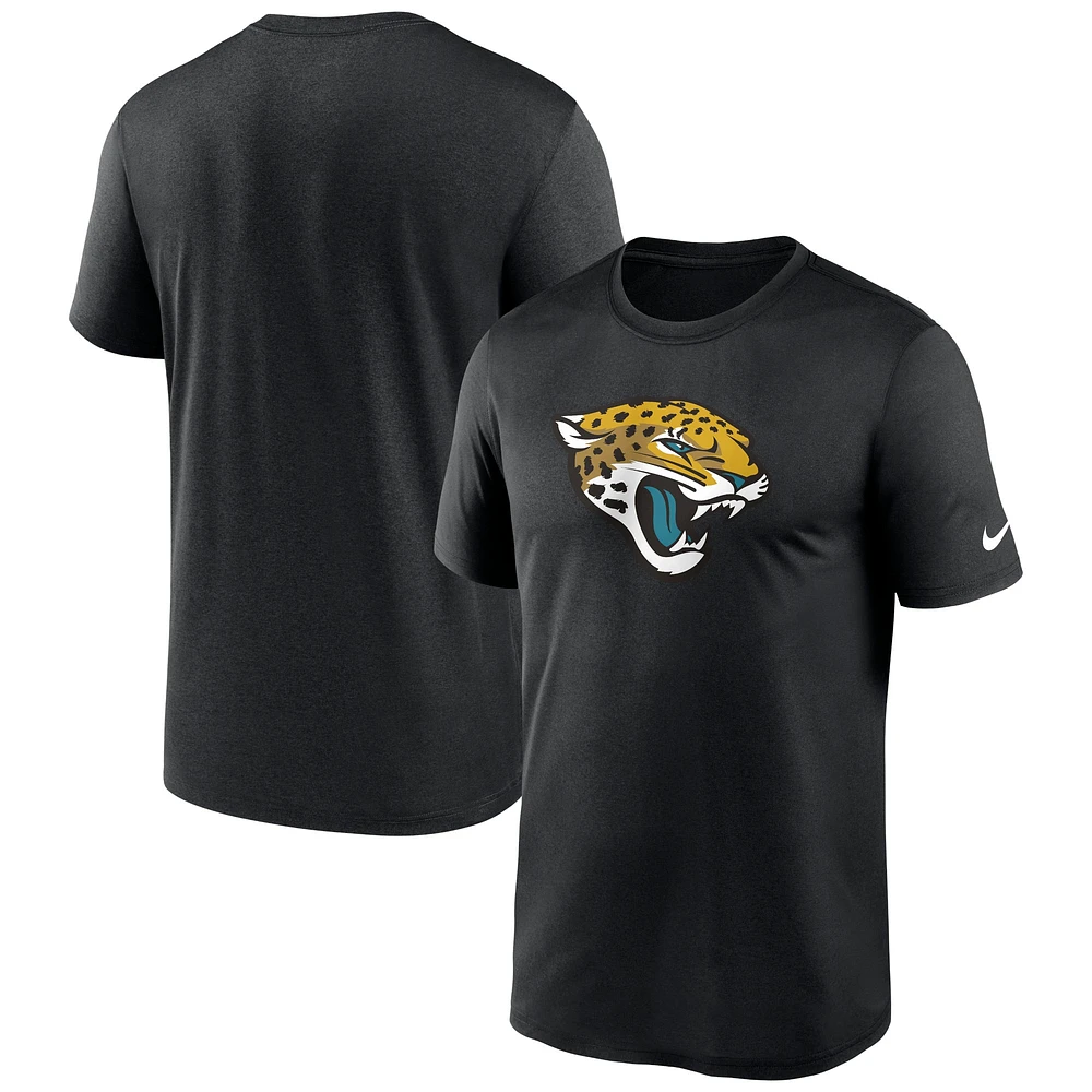 Men's Nike  Black Jacksonville Jaguars Legend Logo Performance T-Shirt