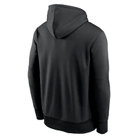 Sweat à capuche Nike Jacksonville Jaguars Performance noir pour homme