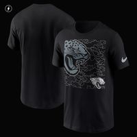 Men's Nike Black Jacksonville Jaguars RFLCTV T-Shirt