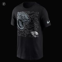 Men's Nike Black Jacksonville Jaguars RFLCTV T-Shirt