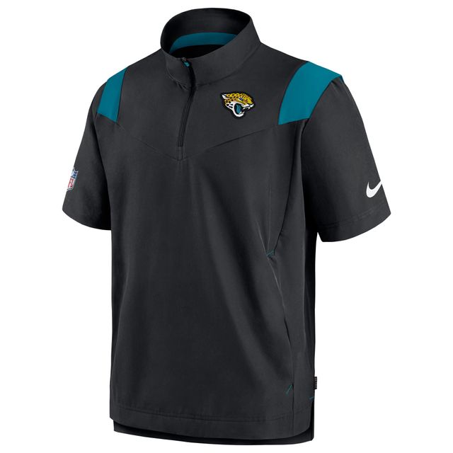 Haut à enfiler Chevron Lockup Nike Jacksonville Jaguars Sideline Coaches pour homme, noir