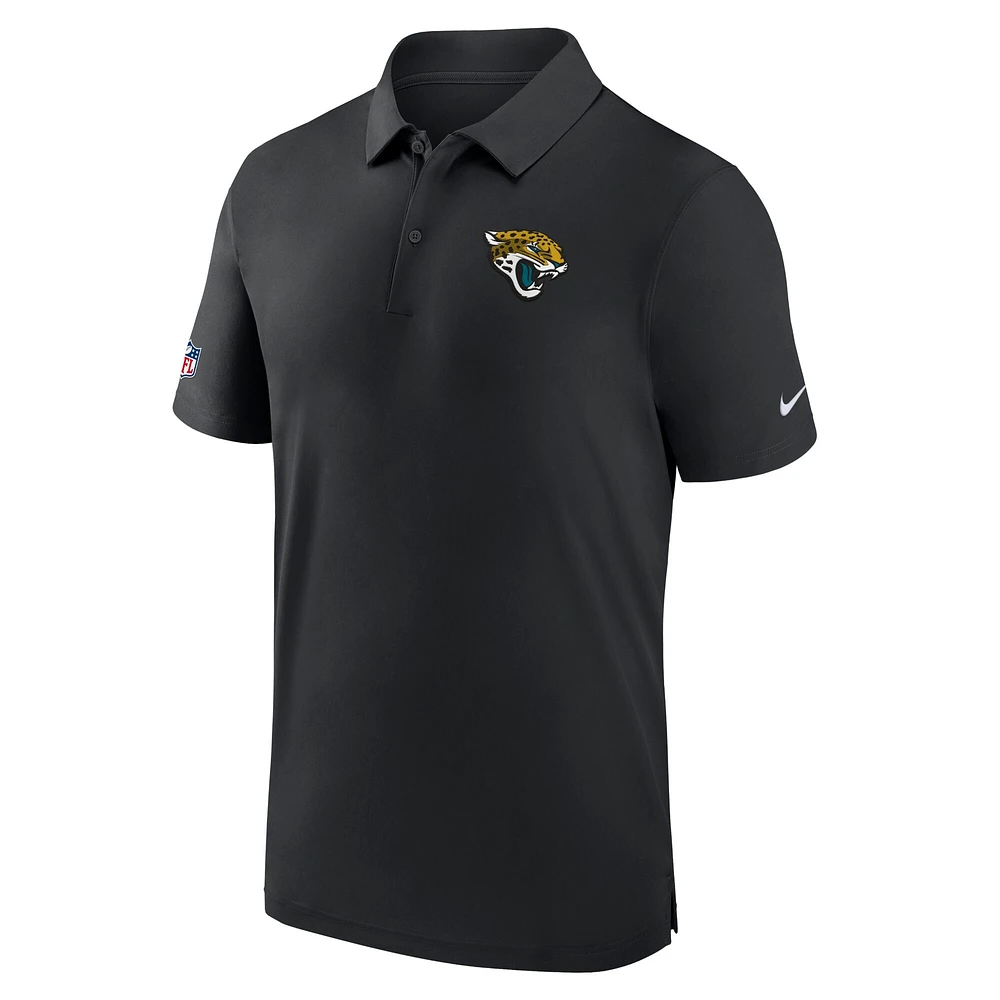 Men's Nike Black Jacksonville Jaguars Sideline Coaches Performance Polo