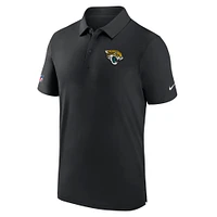 Men's Nike Black Jacksonville Jaguars Sideline Coaches Performance Polo