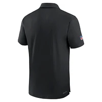 Men's Nike Black Jacksonville Jaguars Sideline Coaches Performance Polo