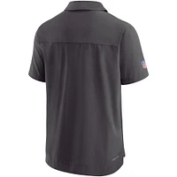 Men's Nike Black Jacksonville Jaguars Sideline Lockup Performance Polo