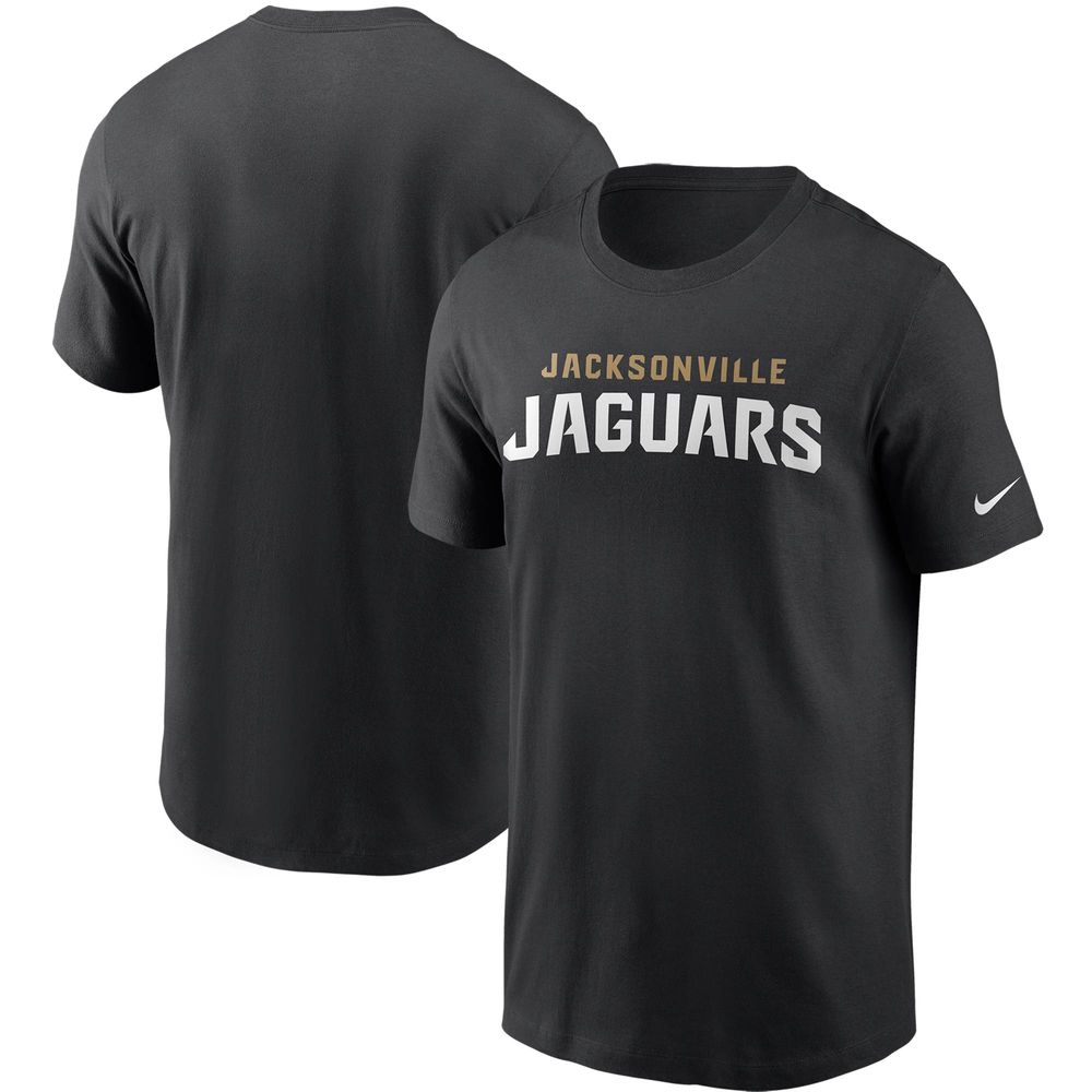 Nike Men's Nike Black Jacksonville Jaguars Team Wordmark T-Shirt