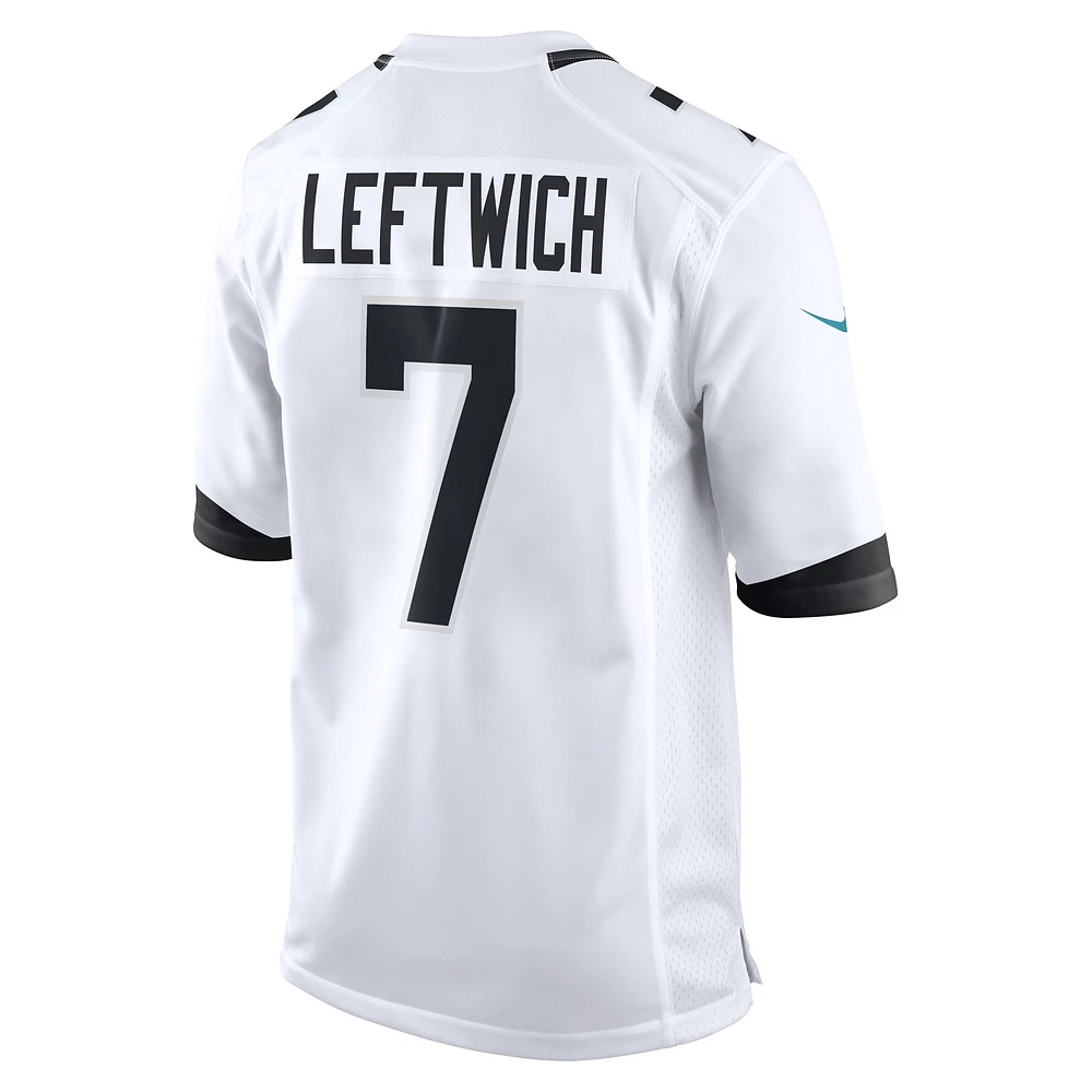 Men's Nike Byron Leftwich White Jacksonville Jaguars Retired Player Game Jersey