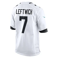 Men's Nike Byron Leftwich White Jacksonville Jaguars Retired Player Game Jersey