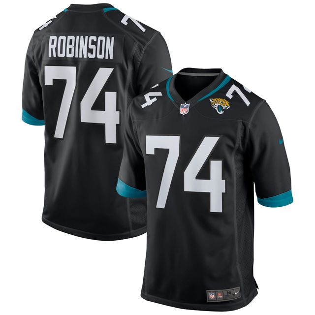 Maillot de match Nike Cam Robinson pour hommes, noir, Jacksonville Jaguars