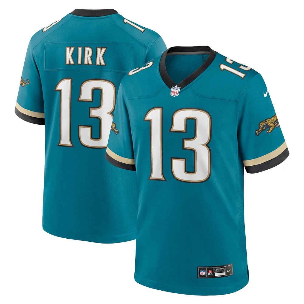 Men's Nike Christian Kirk Teal Jacksonville Jaguars Prowler Throwback Player Game Jersey