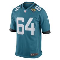 Men's Nike Coy Cronk Teal Jacksonville Jaguars Game Player Jersey