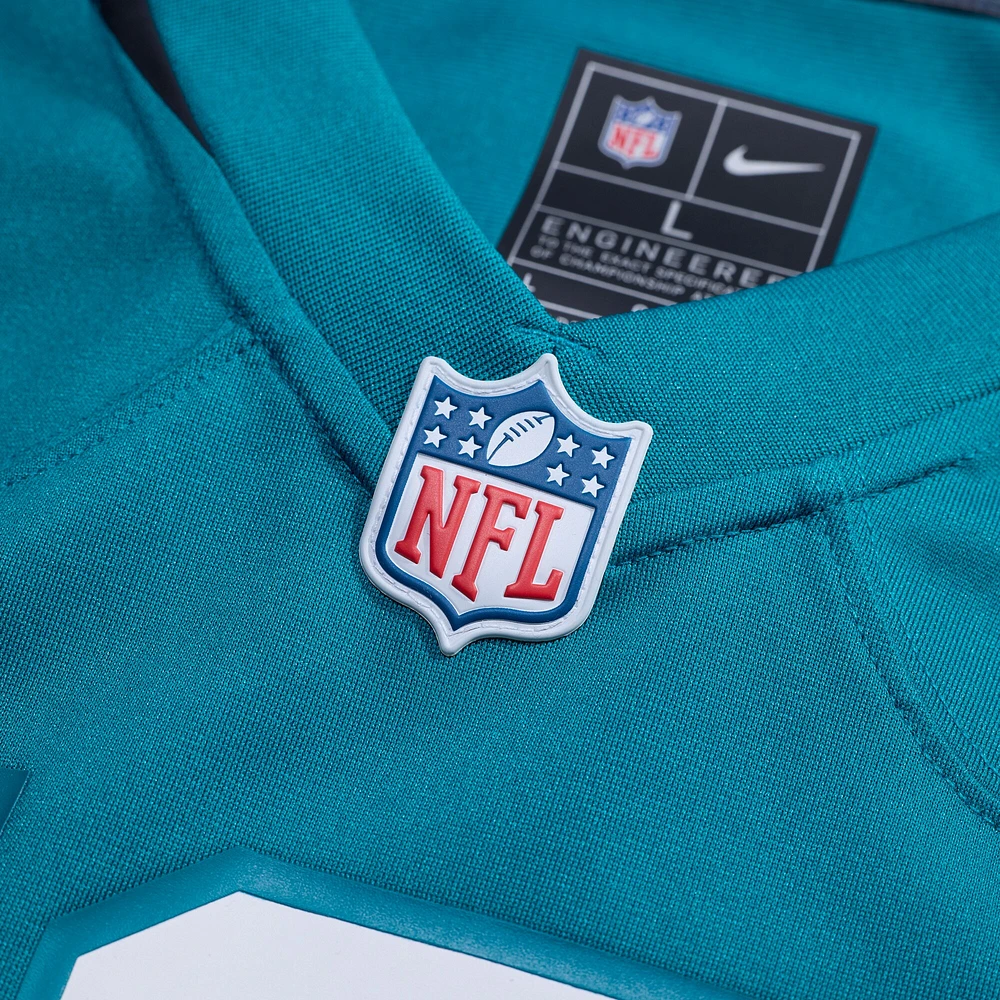 Men's Nike Devin Lloyd  Teal Jacksonville Jaguars Team Game Jersey