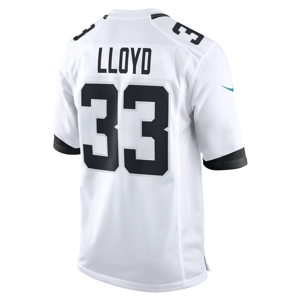 Men's Nike Devin Lloyd White Jacksonville Jaguars Away Game Player Jersey