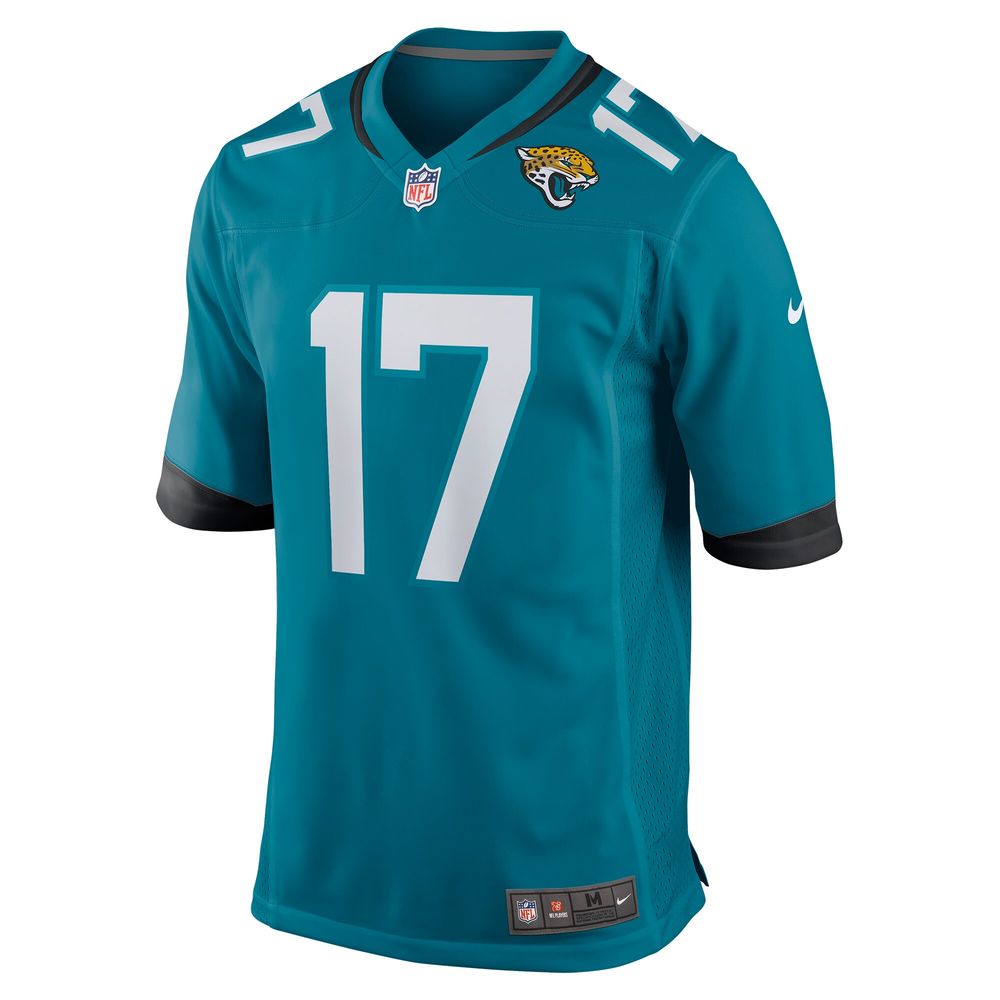 Men's Nike Evan Engram Teal Jacksonville Jaguars Game Jersey