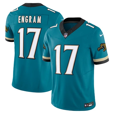 Nike Evan Engram Teal Jacksonville Jaguars Prowler Throwback Vapor F.U.S.E. Maillot limité