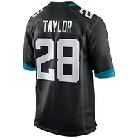 Men's Nike Fred Taylor Black Jacksonville Jaguars Retired Player Alternate Game Jersey