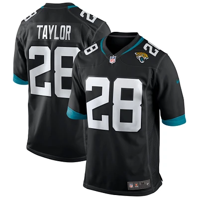 Men's Nike Fred Taylor Black Jacksonville Jaguars Retired Player Alternate Game Jersey