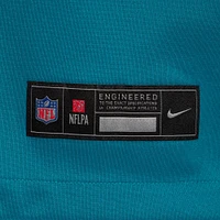 Maillot de jeu Nike Gabe Davis pour hommes, bleu sarcelle, Jacksonville Jaguars Prowler Throwback Player Game