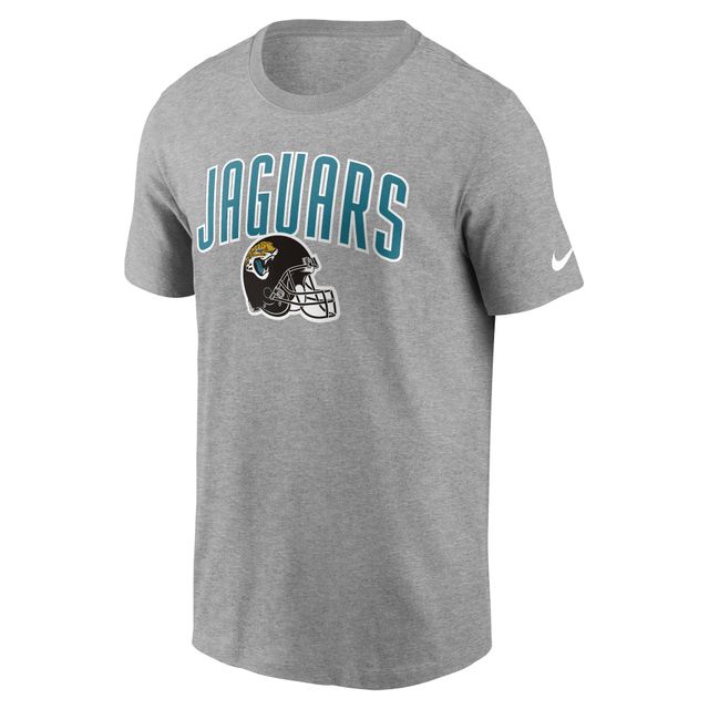 T-shirt athlétique de l'équipe des Jaguars Jacksonville Nike gris chiné pour hommes