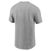 Men's Nike Heathered Gray Jacksonville Jaguars Team Athletic T-Shirt