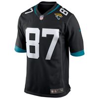 Men's Nike Keenan McCardell Black Jacksonville Jaguars Game Retired Player Jersey