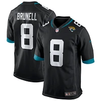 Maillot Nike Mark Brunell noir pour homme, joueur retraité des Jaguars de Jacksonville, match alternatif