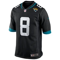 Maillot Nike Mark Brunell noir pour homme, joueur retraité des Jaguars de Jacksonville, match alternatif