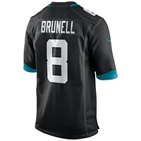 Maillot Nike Mark Brunell noir pour homme, joueur retraité des Jaguars de Jacksonville, match alternatif
