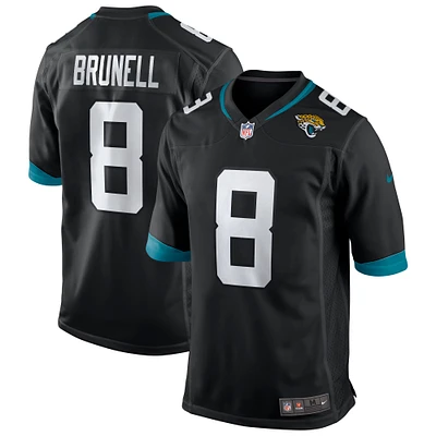 Maillot Nike Mark Brunell noir pour homme, joueur retraité des Jaguars de Jacksonville, match alternatif