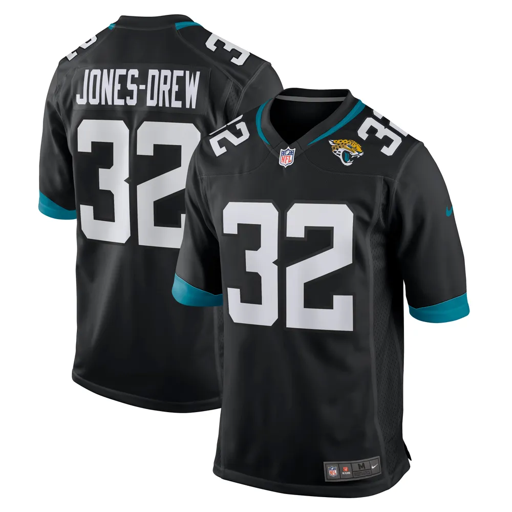 Maillot de joueur retraité Nike Maurice Jones-Drew des Jacksonville Jaguars Game pour homme, noir