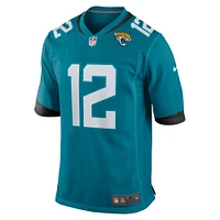 Men's Nike Nathan Rourke  Teal Jacksonville Jaguars Team Game Jersey