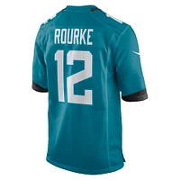 Men's Nike Nathan Rourke  Teal Jacksonville Jaguars Team Game Jersey