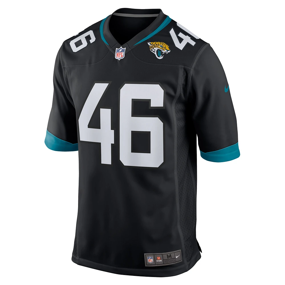 Men's Nike Ross Matiscik Black Jacksonville Jaguars Alternate Game Jersey