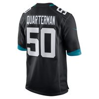 Men's Nike Shaquille Quarterman Black Jacksonville Jaguars Game Jersey