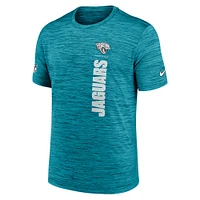 T-shirt Nike Teal Jacksonville Jaguars 2024 Sideline Velocity Performance pour homme