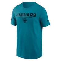 Men's Nike Teal Jacksonville Jaguars Sideline Performance T-Shirt