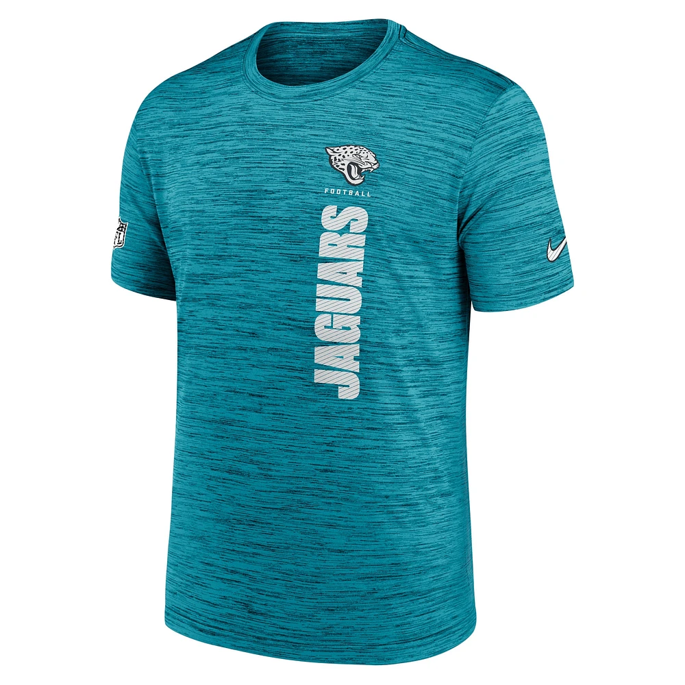 Men's Nike Teal Jacksonville Jaguars Sideline Velocity Performance T-Shirt