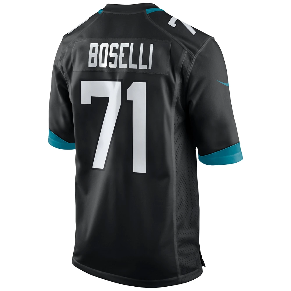 Men's Nike Tony Boselli Black Jacksonville Jaguars Game Retired Player Jersey