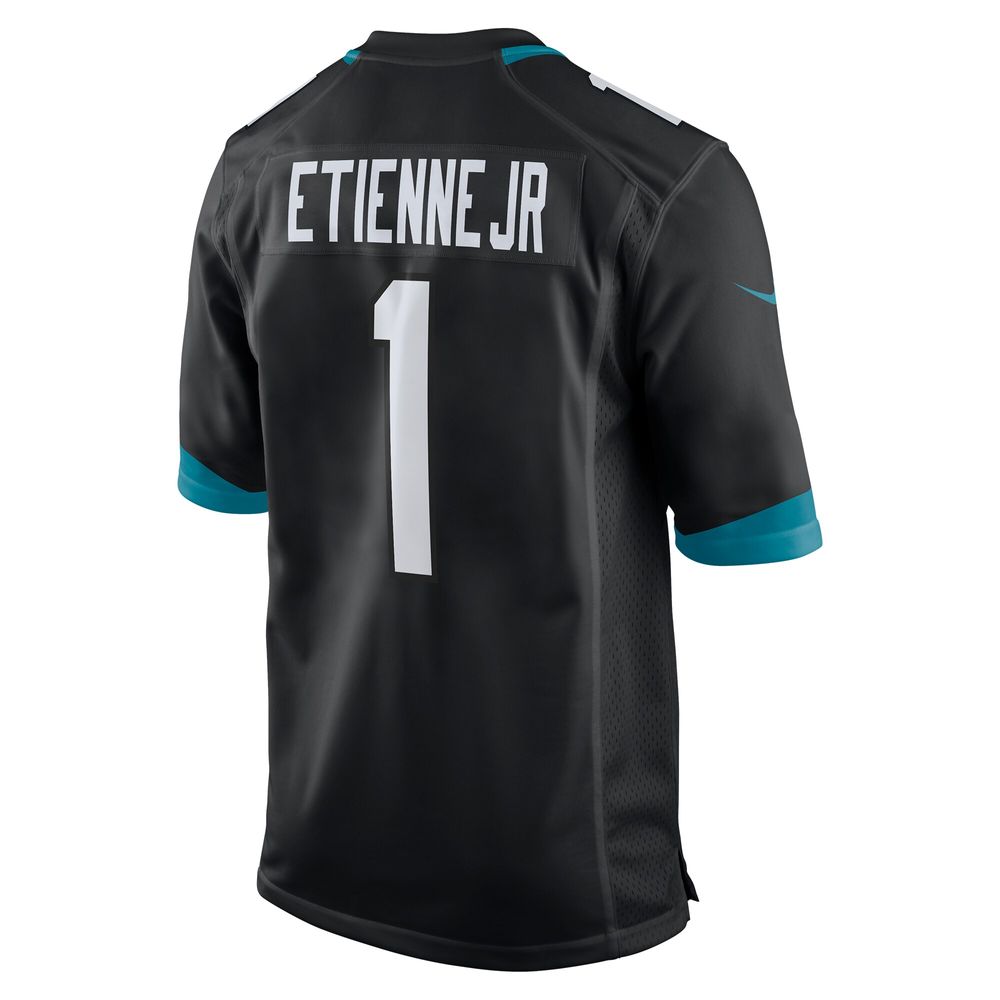 Men's Nike Travis Etienne Black Jacksonville Jaguars Game Jersey