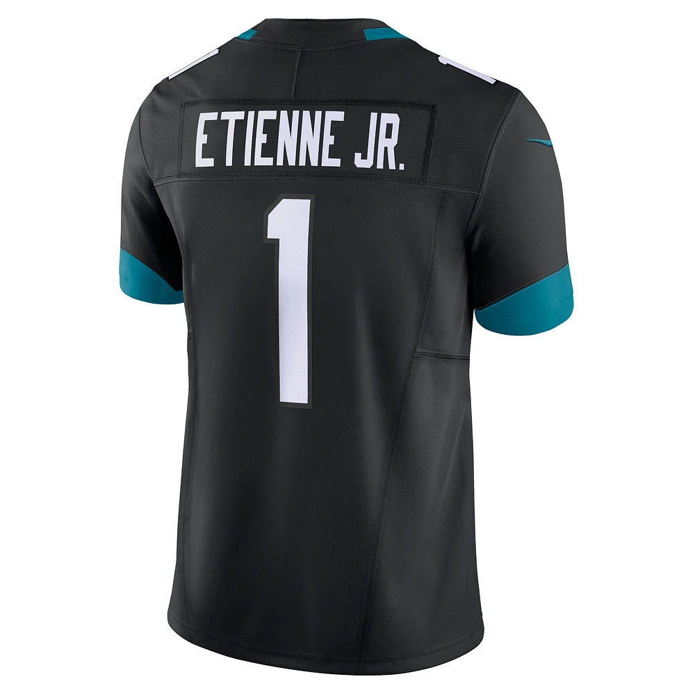 Men's Nike Travis Etienne Black Jacksonville Jaguars Vapor F.U.S.E. Limited Jersey