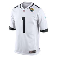 Men's Nike Travis Etienne Jr. White Jacksonville Jaguars Game Player Jersey