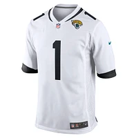 Maillot de joueur match Nike Travis Etienne Jr. des Jacksonville Jaguars blanc pour homme